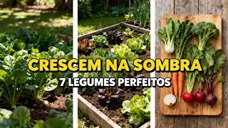 Os 7 Legumes Mais Perfeitos Para Cultivar em um Jardim Com Sombra