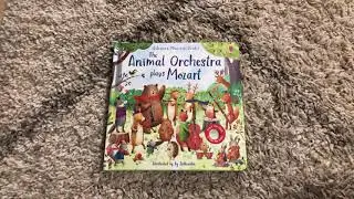 Usborne Books & More The Animal Orchestra Plays Mozart (Usborne Musical Books)