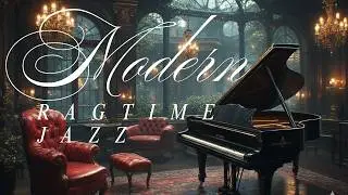 Modern Ragtime Jazz Mix 30 Mins  Upbeat Vintage Vibes for Focus & Study