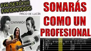 👉CON ESTA FALSETA SONARÁS COMO UN PROFESIONAL! POR FANDANGOS DE PACO DE LUCÍA Y CAMARON FLAMENCO