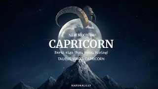 New Moon Capricorn - Earth signs collective reading (sun, moon, rising) ♉♍♑ #tarotreading #tarot