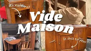 VIDE MAISON: J'ai ramen&eacute; des fant&ocirc;mes👻 a l'atelier mais le stock est plein 👌!