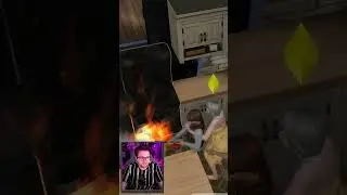 This House is Cursed To Burn! #gaming #sims4 #thesims