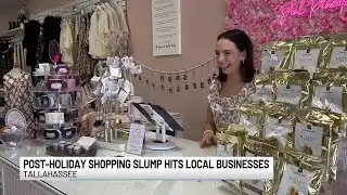 With slower shopping after the holidays, Tallahassee small business owner encourages local spendi...