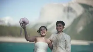 Kristel & Raine&rsquo;s Sentimental Spring Elopement in Banff | Emerald Waters & Endless Love