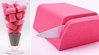 Satisfying Kinetic Sand ASMR Video | Cutting Sand No Talking | Soft Sand ASMR