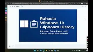 Windows 11 Secret: Clipboard History | Copy-Paste to Be More Productive