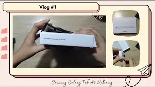 unboxing Samsung Galaxy Tab A8 2022 | + accessories | calming asmr