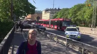 Olycka p&aring; V&auml;sterbron &ndash; v&auml;gen avst&auml;ngd