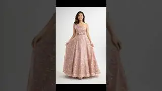 Elegant dress designer inspiration#fashion#sewing#dress