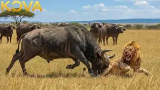 Lions in Peril: Surviving the Harsh African Savannah | Animal Fight Night
