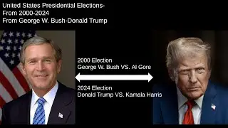 United States Presidential Elections from 2000-2024 | Political Swiftie1989