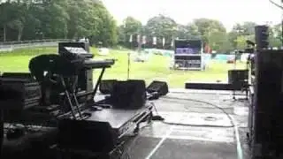 Black Diamond Bay Backstage at Bingley Music Festival 2010