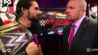 WWE Raw 10 05 2015 - QuickPic Highlights !!!