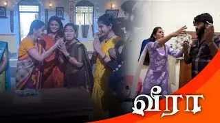 Zee Tamil Veera Serial hasin Talk About Veera Team | Veera Serial Today Full Episode| Tamil Serial 
