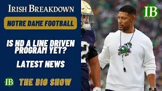 Notre Dame Still Working Towards Being A Line Driven Program