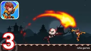 Monkey King : Myth Of Skull - gameplay Walkthrough Part 3 Level 11 - 18 God Of War ( iOS, Android )