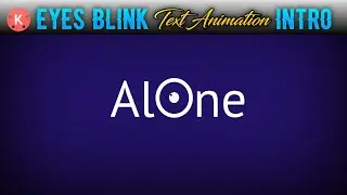 Eyes Blink Text Animation Intro in Kinemaster | Text Animation | Video Editing | Technical Expo