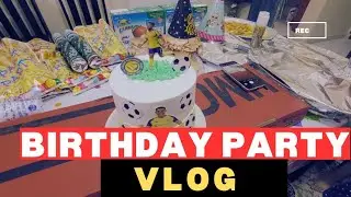 🎂 My Son&rsquo;s 10th Birthday Party Celebration | Family & Friends Fun Vlog 🎉