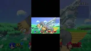 #mario & #sonic 2v2 double combo #ssbu 🇨🇵👑
