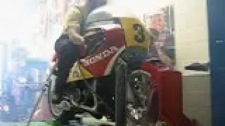 Honda RS500RF 1983 Production Racer on Testmachine by Rebikeling Escholzmatt