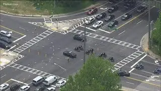 Smyrna Police procession honors fallen officer