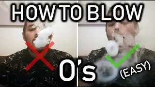How to Blow PERFECT O's (For Beginners) | Vape Tricks | Tutorial