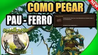 🟢Como pegar Pau Ferro no Smalland dicas para iniciantes 2024