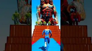GTA 5 Epic Water Ragdolls | Spider-Man Jumps/Fails ep.5 #shorts
