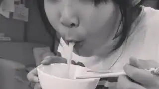 Bamboo noodle slide!!! Summer fun in Japan! (Subtitled!)