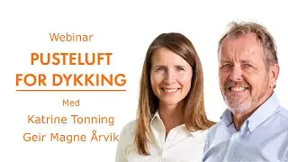 Pusteluft for dykking - Webinar