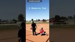 2 Home Run Day!#baseball #outoftheparkbaseball #baseballlife #homerun #homerunking