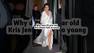 Why does 70 year old Kris Jenner look so young #shorts #youtubeshorts #celebrity #krisjenner