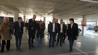 El aparcamiento en altura del Mercado Nacional de Ganados Torrelavega abrirá a primeros de febrero