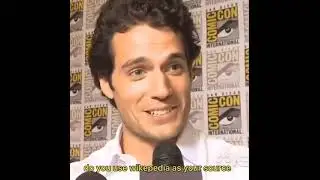 Henry Cavill- Wikipedia? who still uses Wikipedia as a source of information
