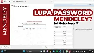 Forgot Mendeley Password? Here's the Solution!!!
