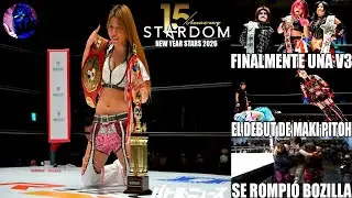 ¡La Mejor Campeona de México y Japón! La V1 de Hazuki | STARDOM New Year Stars (11 de Enero de 2026)