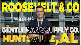 Where to buy Menswear in Huntsville AL? Roosevelt & Co is an upscale Mens clothier in Downtown