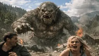 وحش حجري محبوس من آلاف السنين خرج من قلب الجبل لينتقم من البشر #أفلام_2025 #ملخص_فيلم
