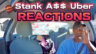 Uber Passengers react to Smelly passenger that rode before them 🤣😂🤣