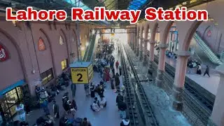 At lahore railway stations | Trains Arrival & Departure | Pakistan Railways