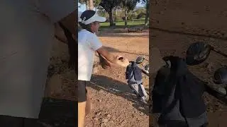 GOLF BACKSTAGE 🚀 Pushing My Trolley Uphill #golflifestyle #behindthescenesgolf #golfvlogs #golflife