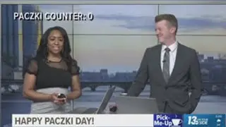 How many times did our news anchors say &ldquo;Paczki&rdquo; today?