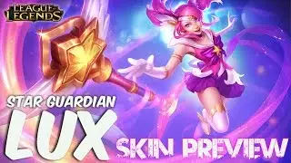 STAR GUARDIAN LUX - Skin Preview Gameplay - League of Legends - 【PBE】