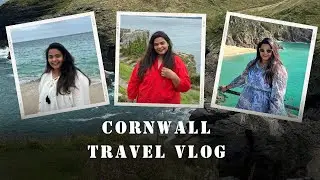 Cornwall Travel Vlog - Discovering Scenic Beauty & Local Charm | 3 day vlog | Beaches 🏖️ 🌊