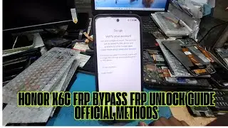 HONOR X6C FRP BYPASS FRP Unlock Guide Official Methods | Honor NIX-LX2 Google Account Remove Frp Key