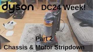 Неделя Dyson DC24! День второй &mdash; разборка корпуса и двигателя!