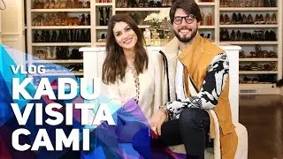 VLOG: KADU VISITA CAMILA COELHO EM BOSTON