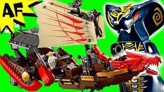 Lego Ninjago DESTINY's BOUNTY Ship 9446 Stop Motion Set Review