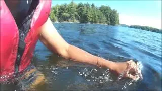 Rock Climbing and Cliff Diving at Lake Tyson